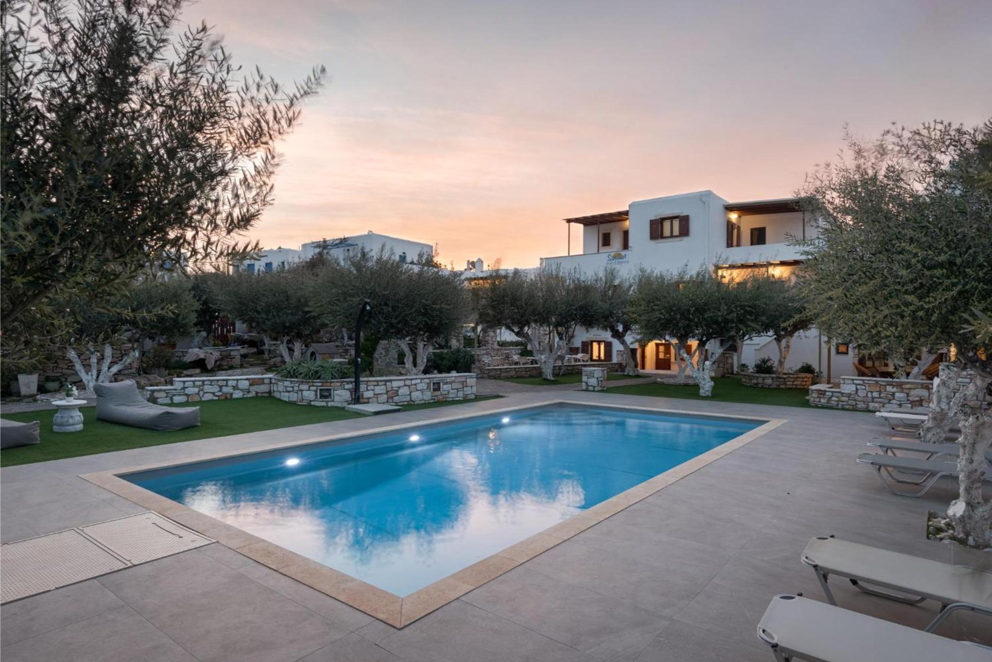 Sunset Paros Naousa Luaran gambar